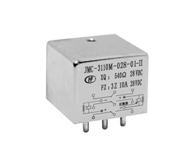 2/5立方英寸有線圈瞬態(tài)抑制三組轉(zhuǎn)換觸點密封磁保持繼電器JMC-3110M
