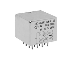 宏發(fā)電聲 2/5立方英寸四組轉換觸點密封磁保持繼電器 JMC-4005M
