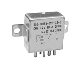 宏發(fā)電聲 1/2立方英寸一組轉換觸點密封電磁繼電器JQX-1025M