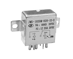 宏發(fā)電聲 1/2立方英寸一組轉換觸點密封磁保持繼電器JMX-1025M