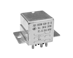 宏發(fā)電聲 1立方英寸三組轉換觸點密封電磁繼電器 JQX-3025M