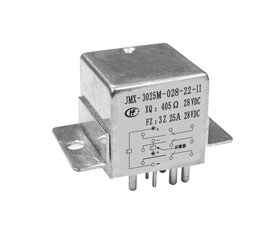 宏發(fā)電聲 1立方英寸三組轉換觸點密封磁保持繼電器JMX-3025M