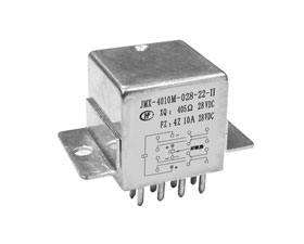 宏發(fā)電聲 1立方英寸四組轉換觸點密封磁保持繼電器JMX-4010M