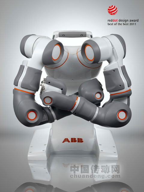 ABB機器人榮獲2011年紅點設計大獎
