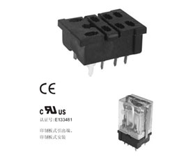宏發(fā)電聲 繼電器插座13F-2Z-A2