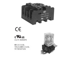 宏發(fā)電聲 繼電器插座10FF-3Z-C2 