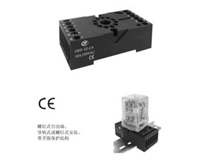 宏發(fā)電聲 繼電器插座10FF-3Z-C4