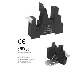 宏發(fā)電聲 繼電器插座14FF-2Z-C3
