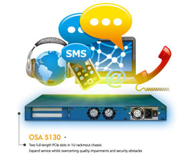 新漢推出OSA5130 保護(hù)VoIP網(wǎng)絡(luò)通信免受質(zhì)量和安全的威脅