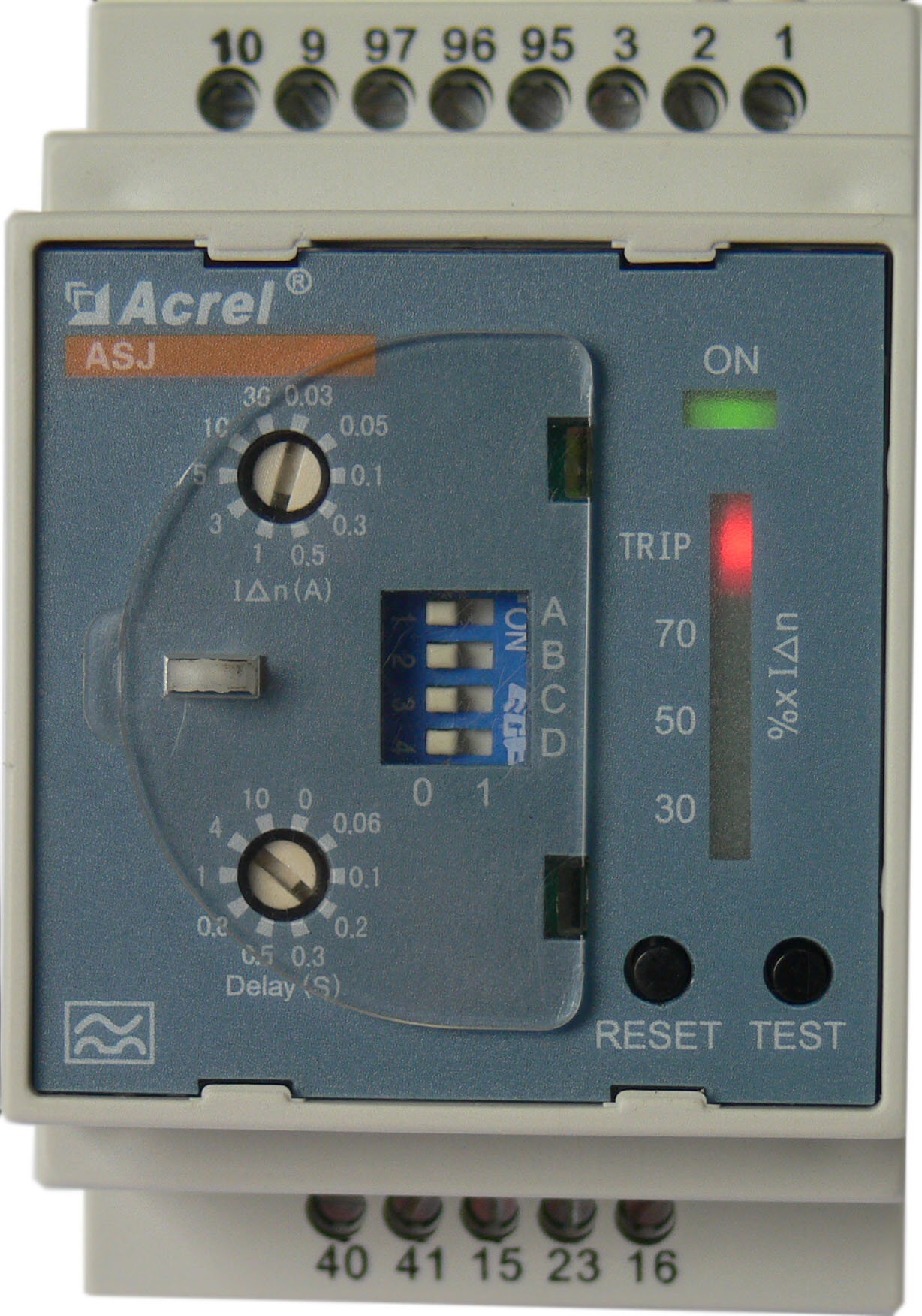 安科瑞ASJ系列智能剩余電流繼電器