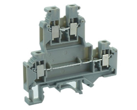 友邦 UKJ系列框式螺釘壓接端子排 UKJ-4/2-2