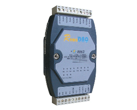 集智達(dá) RemoDAQ-8063/8063+ 8路隔離數(shù)字量輸入/3路繼電器輸出模塊