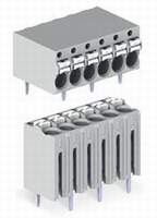 萬(wàn)可電子 帶有推壓鍵的新型PCB接線端子