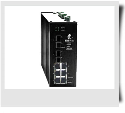 正維WISE6000-2S（M）-6T-W百兆網管型工業(yè)以太網交換機