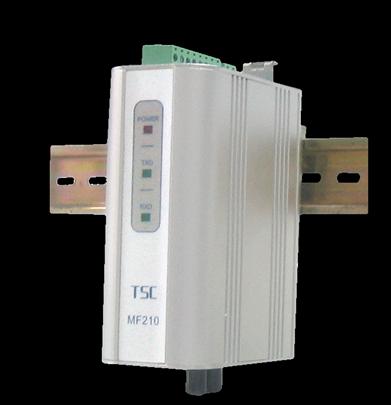 TSC MF系列工業(yè)級(jí)串口光纖調(diào)制解調(diào)器