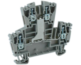 友邦 UKJ系列框式螺釘壓接端子排 UKJ-W2.5/2X2