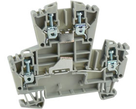 友邦 UKJ系列框式螺釘壓接端子排 UKJ-W2.5/2-2