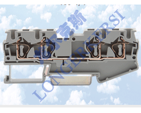 龍爾克斯  FJ6-4/4 彈簧式接線端子