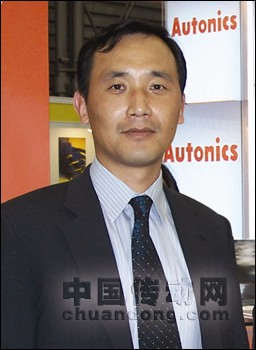 奧拓尼克斯中國區(qū)域市場總監(jiān)曹壽煥