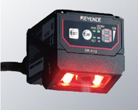 基恩士 SR-650系列 與以太網(wǎng)兼容的緊湊型二維碼讀取器
