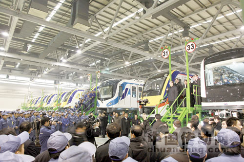 國(guó)務(wù)院總理溫家寶視察中國(guó)南車紀(jì)實(shí)