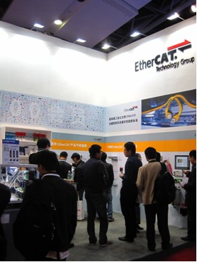 倍福參展現(xiàn)場(chǎng)圖片