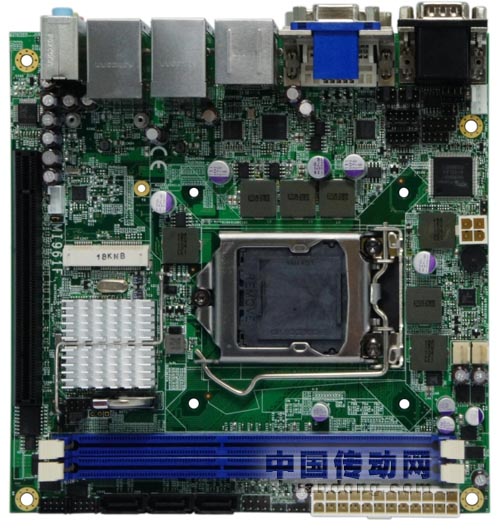 廣積推出基于英特爾H61 Mini-ITX主板-MI961