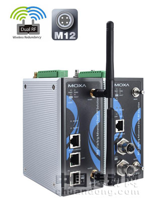 Moxa抗振雙射頻無線模塊，讓您的無線網(wǎng)絡(luò)永不間斷