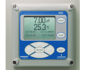 艾默生發(fā)布新型兩線制水質(zhì)分析變送器1066