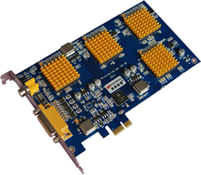 維視 MV-E8000 PCI-E 4路大屏拼接融合圖像采集卡