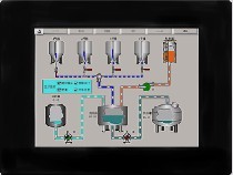 博基興業(yè) 10英寸9線串口（11個(gè)串口） X86架構(gòu)工控電腦