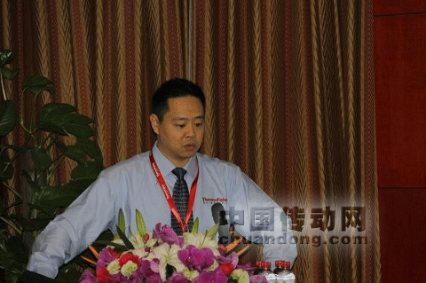 賽默飛生命科學(xué)部商務(wù)總監(jiān)譚斯其致歡迎辭