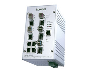科洛理思- 9口千兆網(wǎng)管型工業(yè)以太網(wǎng)交換機(jī)JetNet 6059G