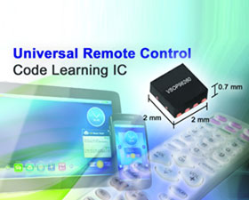 Vishay發(fā)布首款在單片器件內(nèi)集成信號(hào)探測(cè)和處理功能的學(xué)習(xí)型遙控碼IC